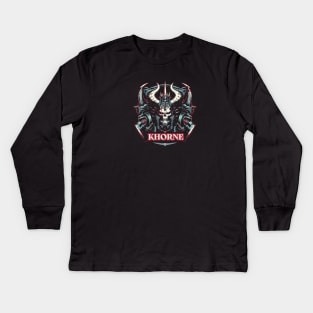 Khorne Icon Kids Long Sleeve T-Shirt